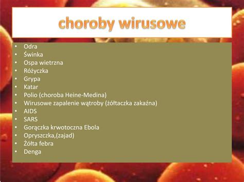 PPT Przyczyny chorób zakaźnych PowerPoint Presentation free download