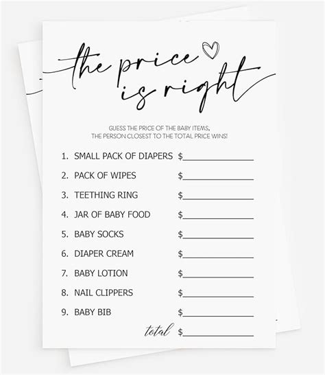 Amazon All Ewired Up Baby Shower Price Is Right Cards Fun