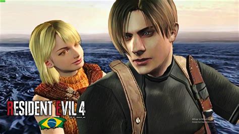 RESIDENT EVIL 4 10 FINAL LEON SALVA A ASHELEY DUBLADO EM PT BR