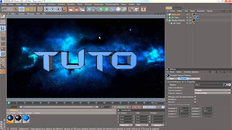 Tuto Cinema 4d Créer Une Intro Dynamique Et Original Atomes Youtube