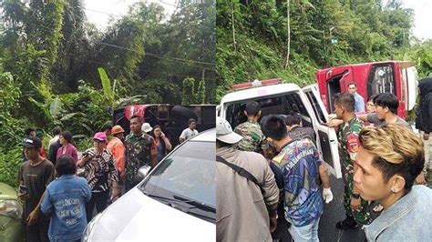 Kronologi Kecelakaan Maut 3 Tewas Di Minahasa Bus Sempat Tabrak Avanza