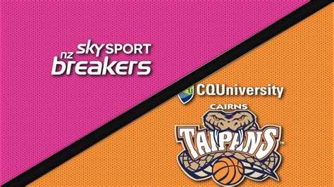 New Zealand Breakers Vs Cairns Taipans Game Highlights Youtube