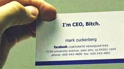 Famous Personalities And Their Amazing Business Cards