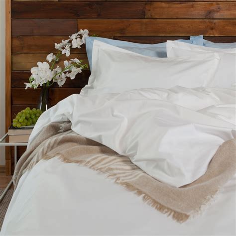 White Sateen Duvet Cover Set - Luxury Duvet Covers | LateMornings