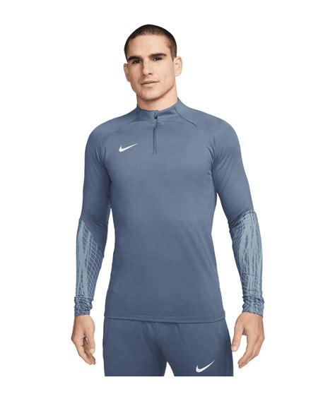 Nike Strike Drill Top Blau F451 Teamsport Sweatshirts