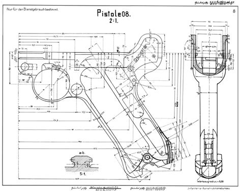 Luger P08 Blueprint Download Free Blueprint For 3d Modeling