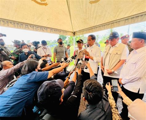 Jokowi Pastikan Relokasi Rumah Warga Terdampak Gempa Dimulai Hari Ini