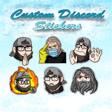 Custom Discord Emojis Stickers Etsy