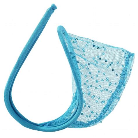 Men Sexy Mini Lingerie C String Thong See Through Sheer Mesh Fishnet Bulge Pouch Breathable G