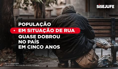 Pesquisa Revela Que População Em Situação De Rua Quase Dobrou No País