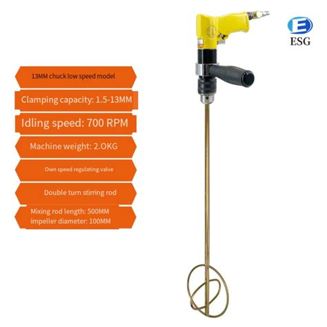 Handheld Pneumatic Mixer Industrial Coating Ink Paint Mixer Air