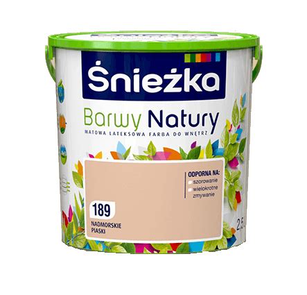 Śnieżka barwy natury farba matowa lateksowa do wnętrz Farby sklep