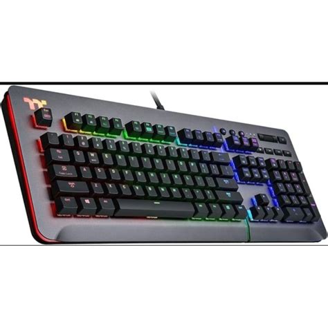 Thermaltake Level 20 RGB Titanium Edition Mechanical Keyboard NEW