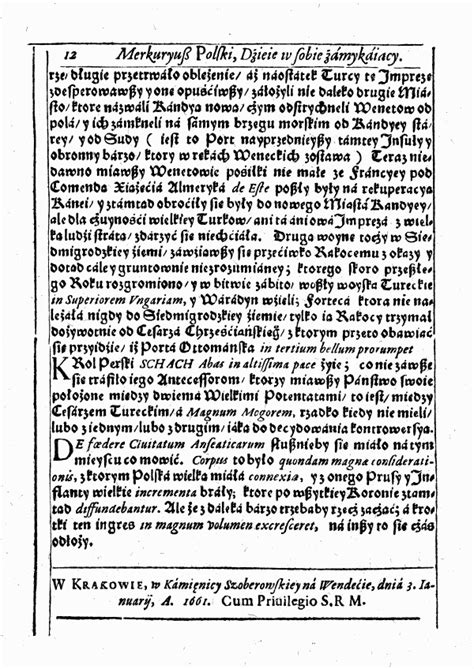 Historia Dyplomacji on Twitter 3 I 1661 w Krakowie ukazał się