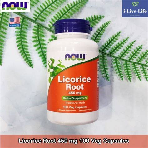 Licorice Root Mg Veg Capsules