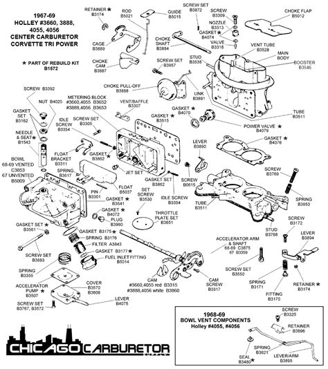 Holley 2 Barrel Carb Diagram