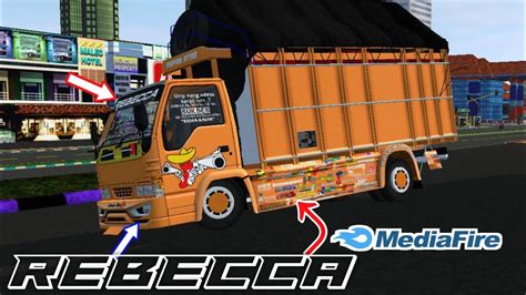 Mod Dan Livery Isuzu Nkr Rebecca Concept Bussid Simpel Elegan