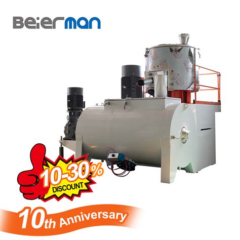 Beierman China High Speed Hot And Cooling Mixer Heating And Cooling Pvc