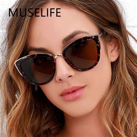 Muselife Gafas De Sol Estilo Ojo De Gato Para Mujer Anteojos De Sol