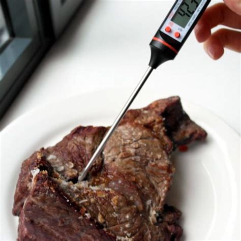 Checking Steak Doneness By Touch Thermometer Or Time Steak Doneness