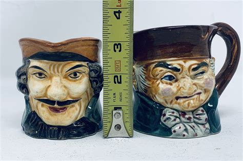 Vintage Old Man Face Toby Mug Creamer Made In Occupied Japan