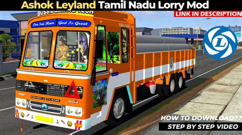 Ashok Leyland Bs Truck Mod For Bus Simulator Indonesia Truck Mod