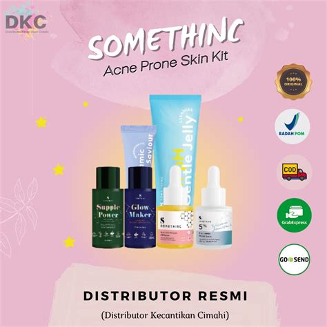 Jual Best Paket Skincare Somethinc Acne Prone Skin Kit Shopee Indonesia