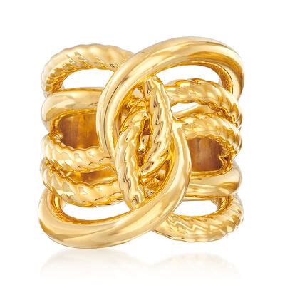 Italian Gold Rings