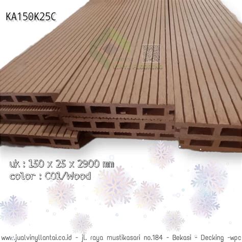 Jual Decking Wpc Lantai Kayu Ka K C C Wood Shopee Indonesia