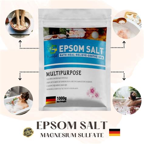 Epsom Salt Magnesium Sulfate Food Grade Imported From Germany