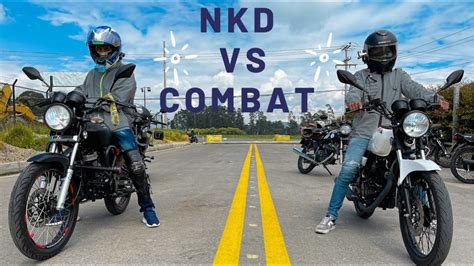 AKT NKD 125 Vs COMBAT 125 Drag Race 400 Mts YouTube