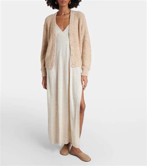 Loro Piana Silk Cashmere And Linen Cardigan Loro Piana