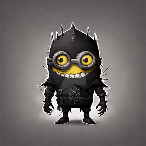 Minion Dark Suit by dhanrakhmad on DeviantArt