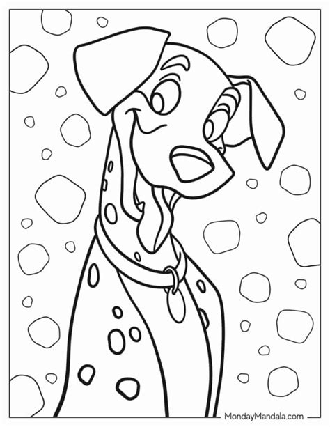 101 Dalmatians Coloring Pages (26 Free PDF Printables)