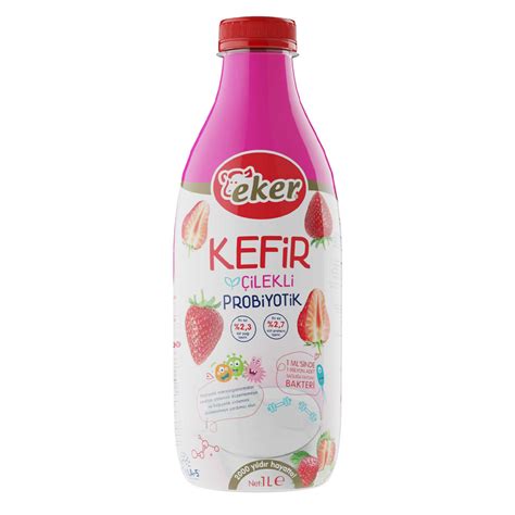 Eker Çilekli Kefir 1L Migros