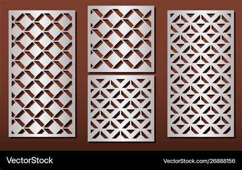 Laser Cut Wood Panel Design