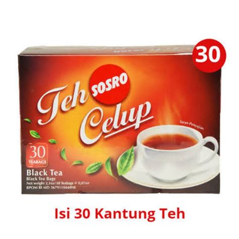 Jual Teh Celup Sosro Isi Pcs Shopee Indonesia