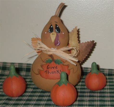 Thanksgiving Painted Gourds Thanksgiving Gourds Gourds Crafts