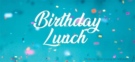 Birthday Lunch Event Seniors Association Kingston Region