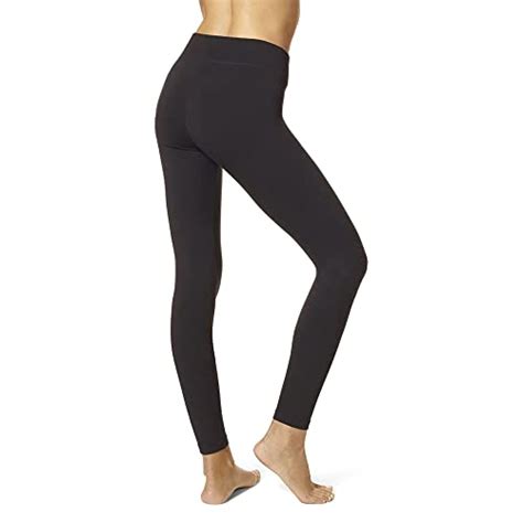 Hue Womens Ultra Legging With Wide Waistband X Large Black