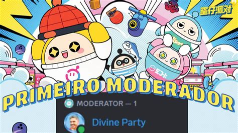 Agora Oficial Eggy Party No Brasil Ganha O Primeiro Moderador