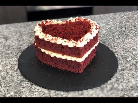 Pastel Red Velvet COMO HACER UN CORAZON Para San Valentin Claudio