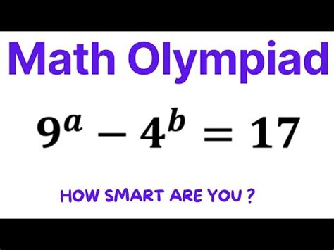 German Math Olympiad A Solution To An Olympiad Math Problem YouTube