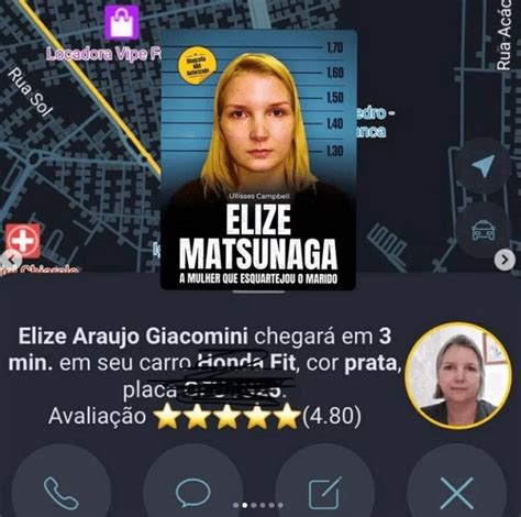 Em Liberdade Condicional Elize Matsunaga Vira Motorista De App Em SP