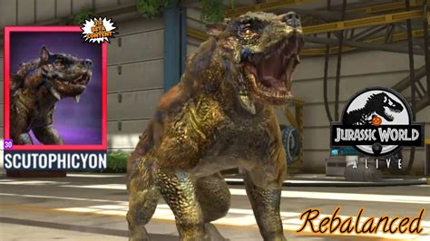 SCUTOPHICYON First Look New 3 2 Rebalanced Legendary Jurassic World