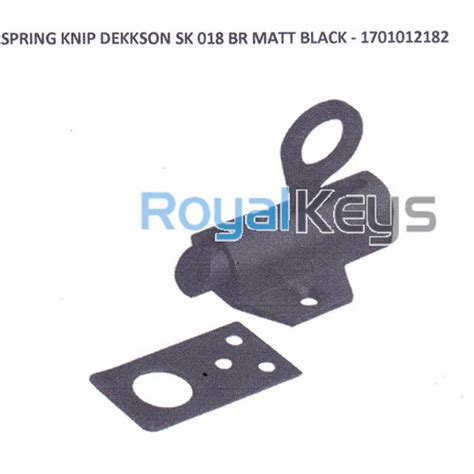 Jual Spring Knip Dekson Dekkson SK 018 BR Hitam Kunci Jendela Kayu