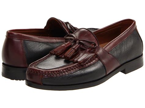 Johnston And Murphy Leather Aragon Kiltie Tassel Loafer In Brown For Men Lyst