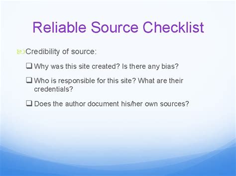 How To Find And Use Reliable Internet Sources