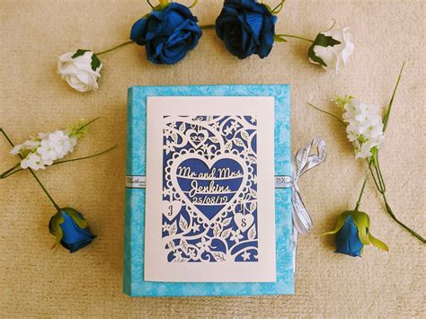 DIY Wedding Card Keepsake Book