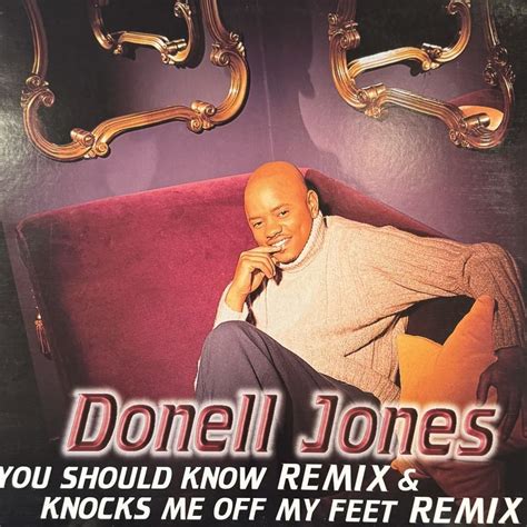 Donell Jones You Should Know Remix 12 キレイ！！ Fatman Records